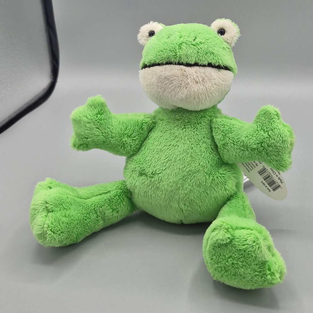 Mary Meyer FroggyBelly Green Frog Plush Stuffed Animal Toy 50670 NWT